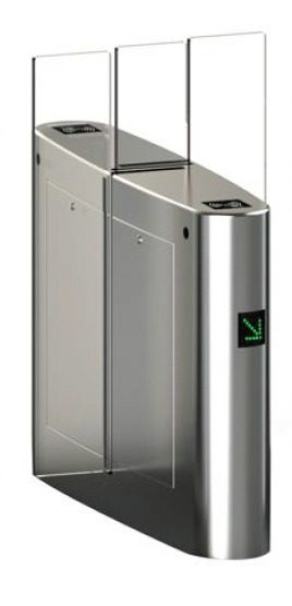Panoramic glass-door turnstile 1400 double (central) DPSDXPYZS