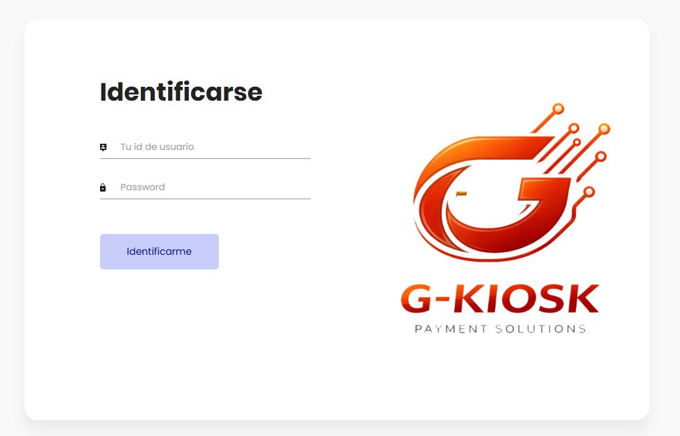 Captura de G-Kiosk