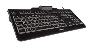 Teclado + Lector DNI Elec. USB Negro Cherry KC 1000 SC