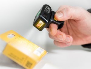 Escaner Cod. Barras de Anillo 1D y 2D con 2,4 GHz o Bluetooth Delock