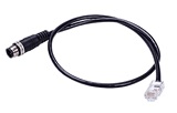 Cable conector M12 (D Code 4-Pin Macho) a RJ45