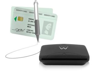 Adapt. USB 2.0 AM  Tarjetas inteligentes DNI de 1 mts Ewent