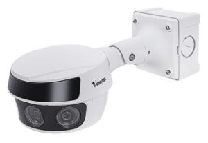 Cámara IP Panoramica 180° Multisensor 20 MP IR 30m