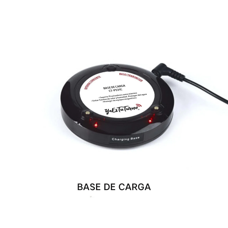 BASE DE CARGAS PARA DISCOS LUMINOSOS