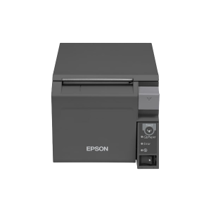 Impresora de ticket térmica Epson TM-T70II. Conexión USB + RS232. Color Negro.