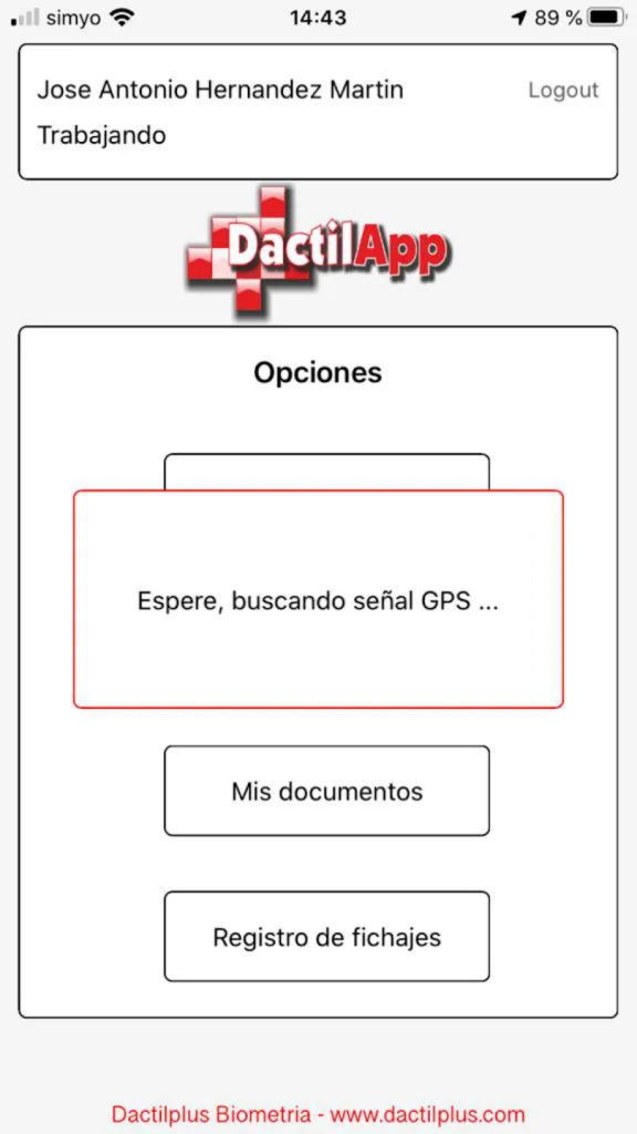 BSPRO2 App fichaje
