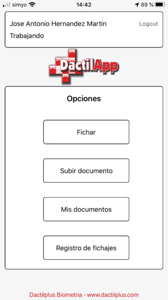 BSPRO2 App menu