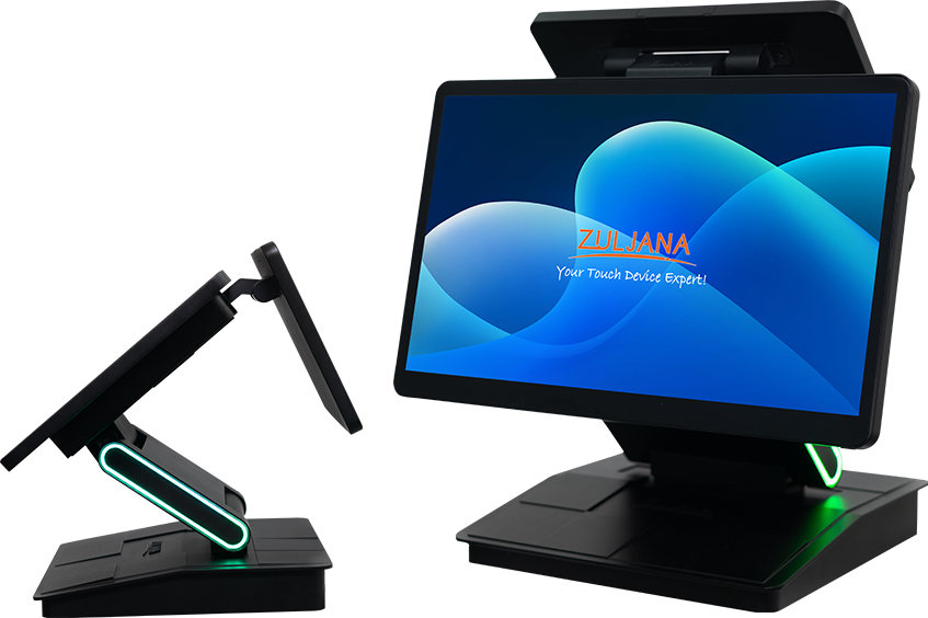 TPV Tactil de 15,6 " con monitor secundario de 10"