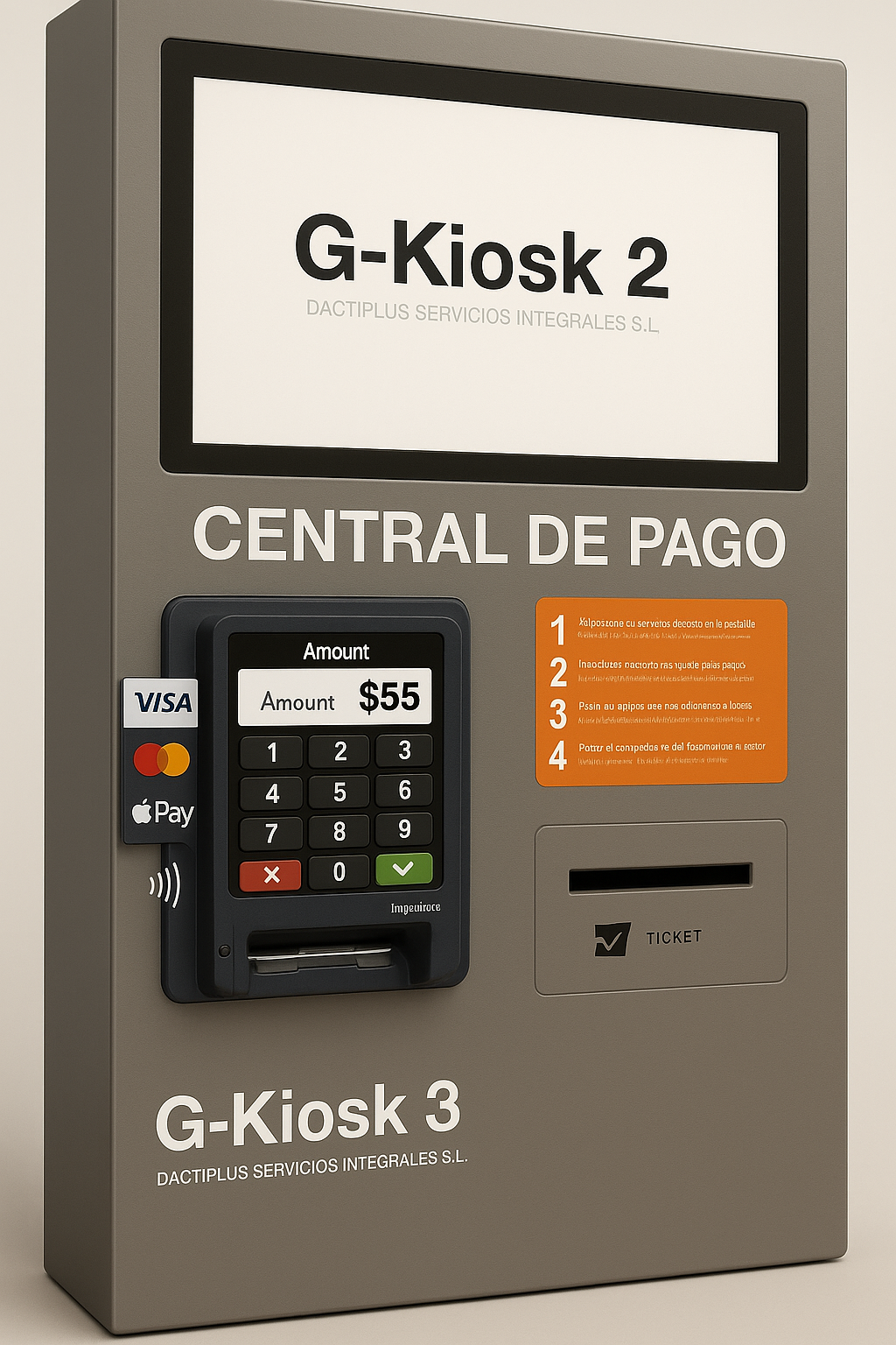 Kiosko Central de Pago G-Kiosk 3