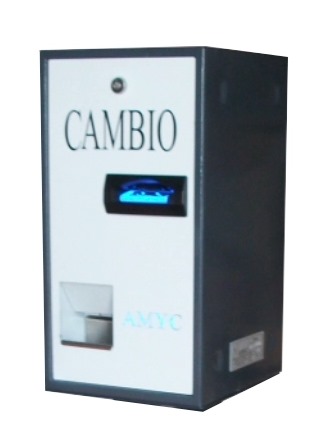 CAMBIO MICRO COMPAC 1HC/ GBA/ Entrada de billetes por un tipo de monedas.
