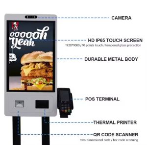 Kiosko de montaje en pared 15,6" Android 